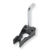 Einzelhaken-Werkzeughalter mit vertikalem Hakenende 90°